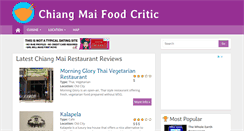 Desktop Screenshot of chiangmaifoodcritic.com